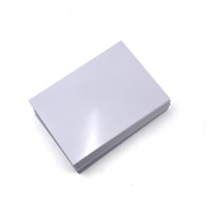 vita värmebeständigt silikon plastfilm a4 - pet - blad för att id - kort