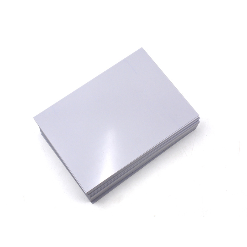 vita värmebeständigt silikon plastfilm a4 - pet - blad för att id - kort