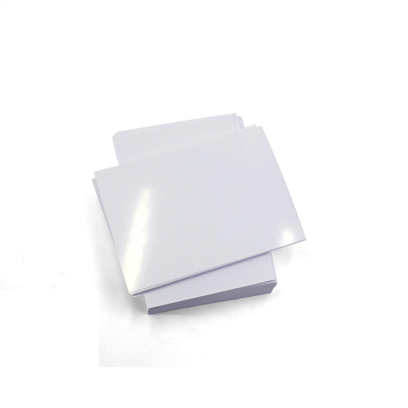 vita värmebeständigt silikon plastfilm a4 - pet - blad för att id - kort