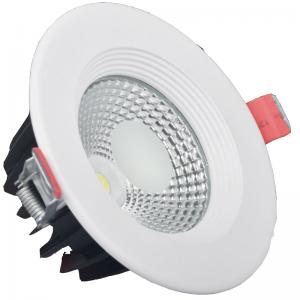 COB downlight med en liten frostat cirkel i mitten 3W till 60W