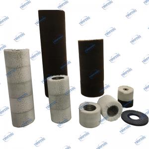 Custom Nylon Steel Wire Messing Wire Abrasive Brush Rollers