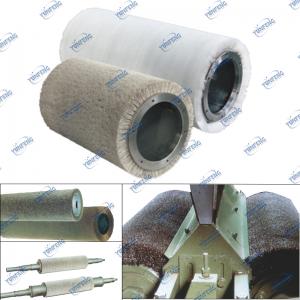 Custom Nylon Steel Wire Messing Wire Abrasive Brush Rollers