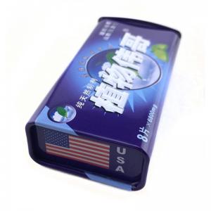 Factory grossist liten rektangulär mint godis tennlåda