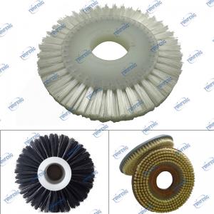 Häftade sätta borstar