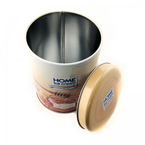 OEM skräddarsydda metallrunda kakor för kex för förpackning