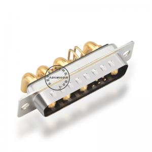 höger vinkel högeffekt manlig 9w4 d-sub-kontakt för PCB