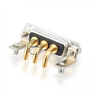 combo d-sub 3V3 högströmskontakt med 3 stiftkontakter