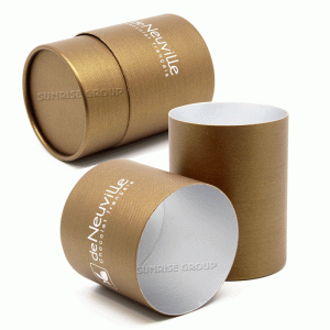 Fancy Printed Lyxpapper Runda presentchokladförpackningslåda