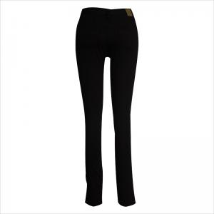 Över rippade svarta skinny jeans WS1015