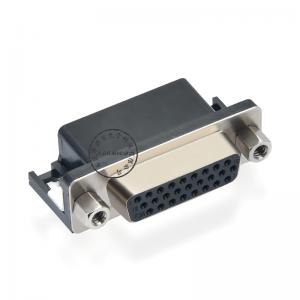 Kvalitets 90 graders vinklad 26pins d sub kvinnlig kontakt