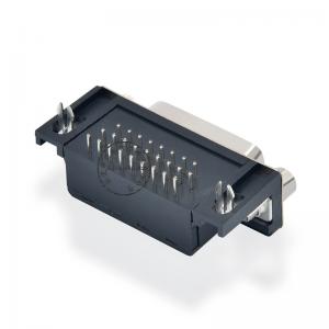 Kvalitets 90 graders vinklad 26pins d sub kvinnlig kontakt