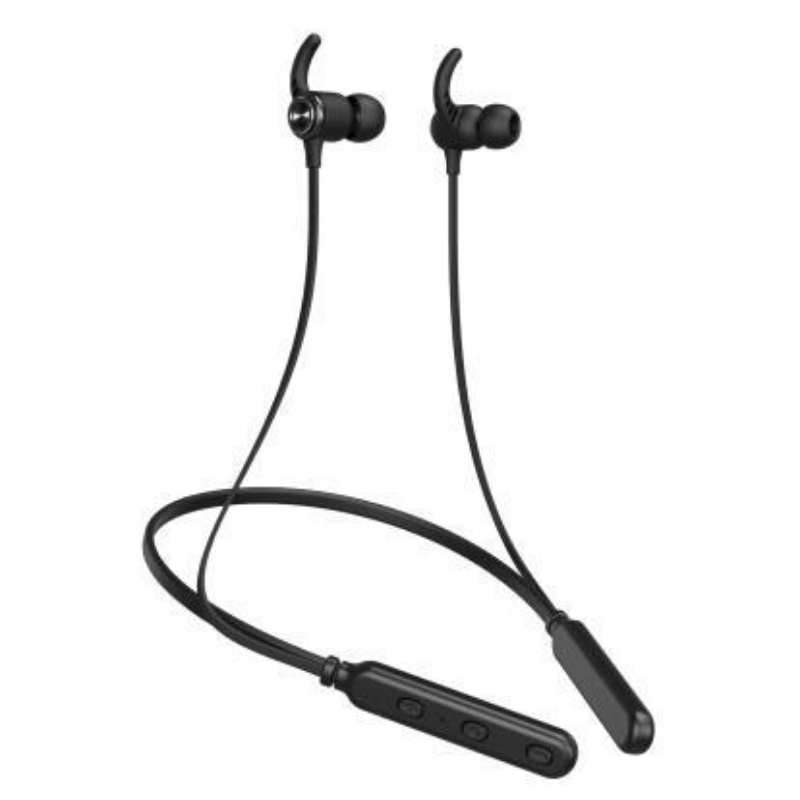 V4.1 Bluetooth-hörlurar Trådlöst halsband Headset Stereoljuddämpande öronproppar