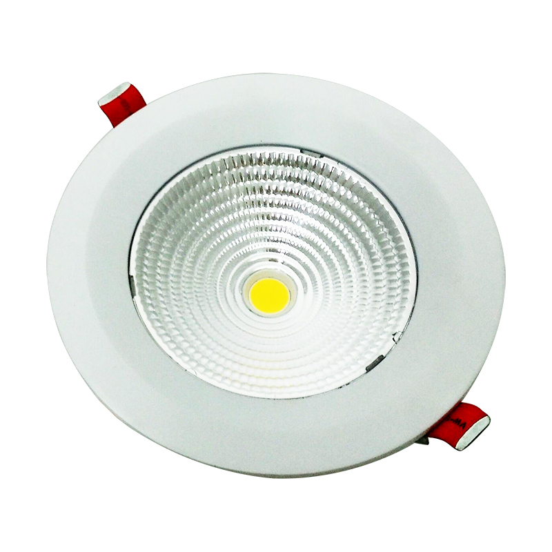 Vit COB LED inbyggd dimbar downlight OEM-ledd nedljus inomhusbelysning