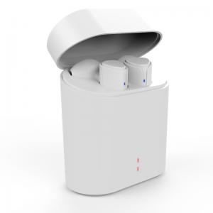 Vit Mini Trådlös Sport Hörlurar