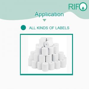 Stark tåravvisande vitt PP-syntetiskt papper för handdragväska