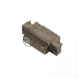 DVI-kontakter 24 + 1 kvinnlig löddyp för digital video