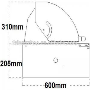 Partihandel bordsskiva med gasgrill Rostfritt stål Inbyggd gasgrill