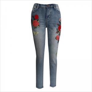 kvinnor broderade jeans WS1382 $ 8- $ 9