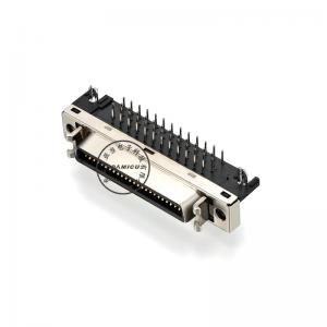 CN-kontakt SCSI hona 50 stift Rätt vinkel
