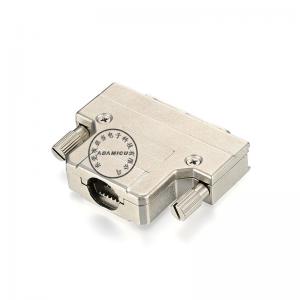 Varm försäljning löd SCSI HPCN 50-polskontakt med järnskal och skruvar