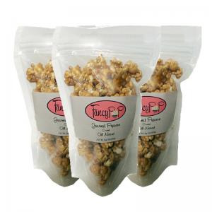 övre ziplockpåse av plast med hål