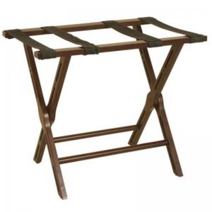 träbagagehylla med hylla