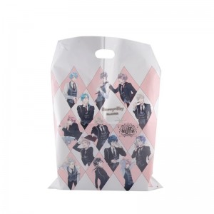 PE LDPE Custom Printing Plastic Shopping Väskor med egen logotyp