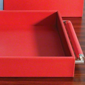 Serveringsbricka med dubbelt handtag