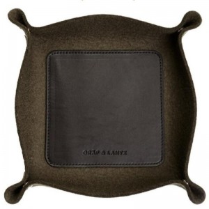 Leatherette Valet Tray