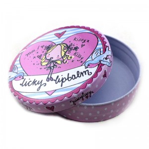 Kosmetisk förpackning, rund skosnegburk