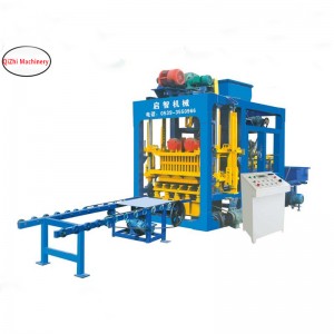 Användning av automatisk brandfri tegelmaskin (QT4-15S blockformningsmaskin)