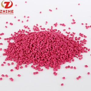 Rosa masterbatch för lldpe ldpe hdpe råmaterial