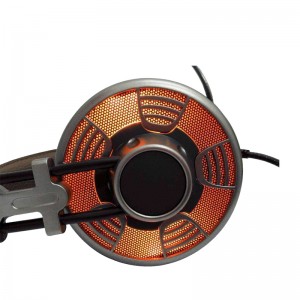 50mm drivrutin över hörlurar med headset 7.1 med omgivande ljud för PS4, PC, XBOX ONE