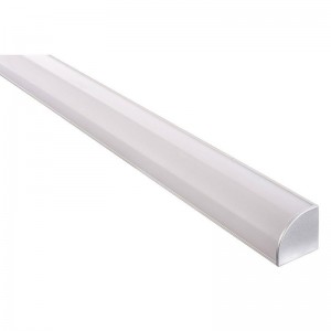 LED-ljus Hörnaluminium LED-profil 6063-T5 Aluminiumlegering Aluminium Linjärt ljus