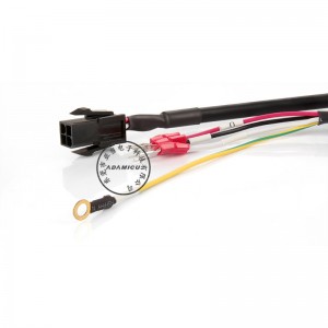 flätad flexibel kabel Delta servomotorkabel ASD-B2-PW0003