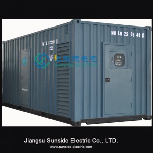 500kW tyst dieselgenerator