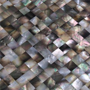 Senaste inredning dekorativ vägg Abalone Mop Shell Tile