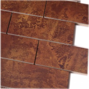 Nya ankomster TV Bakgrund Väggdesign Mosaik för heminredning