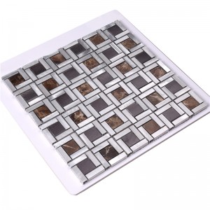 Dekor Marmor Yttre väggbeklädnad Mosaic Kakel