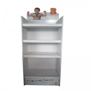 Korrugerad Pop POS Display Stativ Tvålskärmstativ