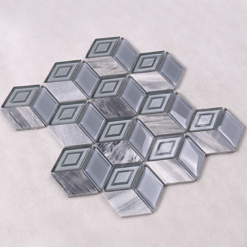 Hot Sale Hexagon 3D diamantformade mosaikplattor Filippinerna och Egypten