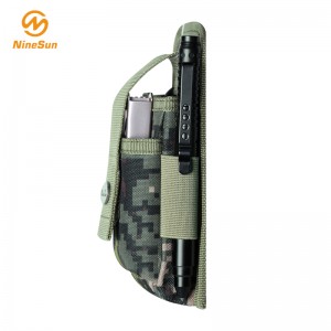 Medium tre-färgs nylonviktsmantel -NS-KF-180010