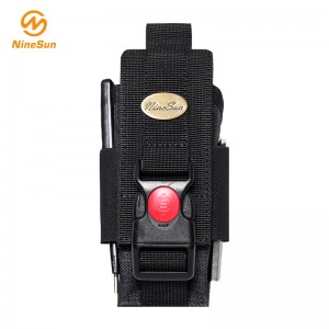 Liten svart nylon fällknivsmantel - NS-KF-180014