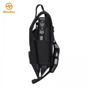 Liten svart nylon fällknivsmantel - NS-KF-180014