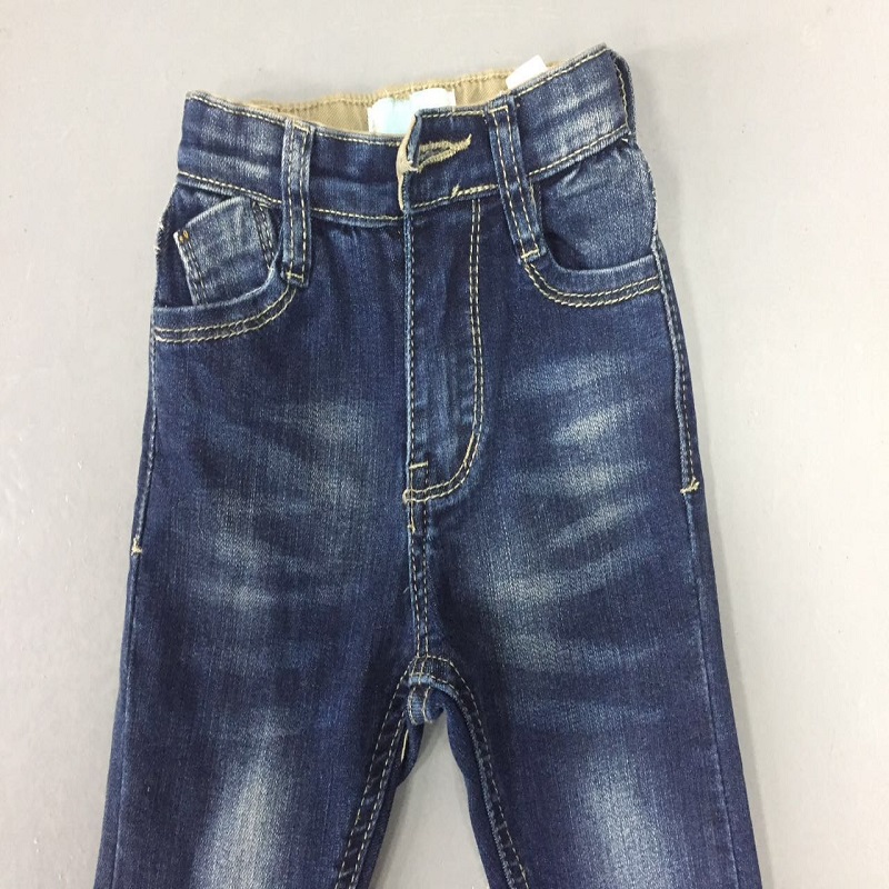 mörkblå mager jeans barn jeans WSG007