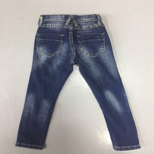 mörkblå mager jeans barn jeans WSG007