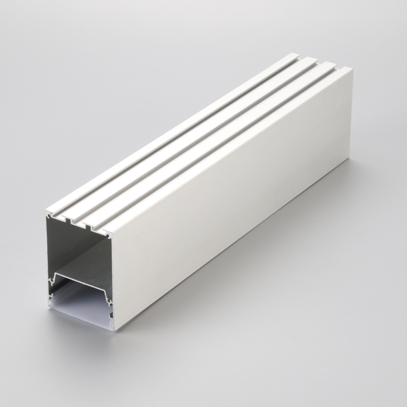 LED-belysningsprofil i aluminium ihåliga profiler för LED-remsanvändning