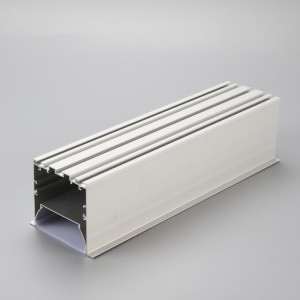 Aluminium extruderad profil U-aluminium i kanal för LED-remsbelysning