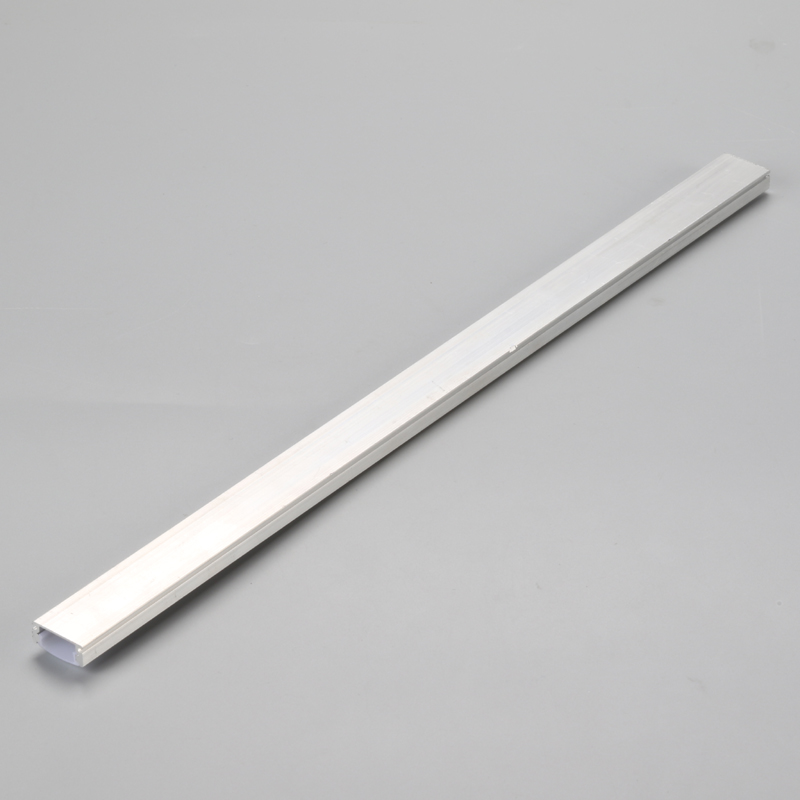 Smal U-formad LED-aluminiumkanal 1707 för LED-remsor i aluminiumprofil