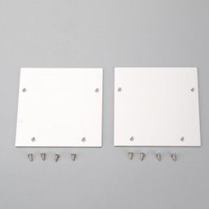 Enkel installation U-formad tjock LED-aluminiumprofil för LED-ljus